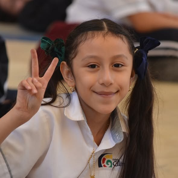 Alumna del Colegio Cilin en la etapa Primaria